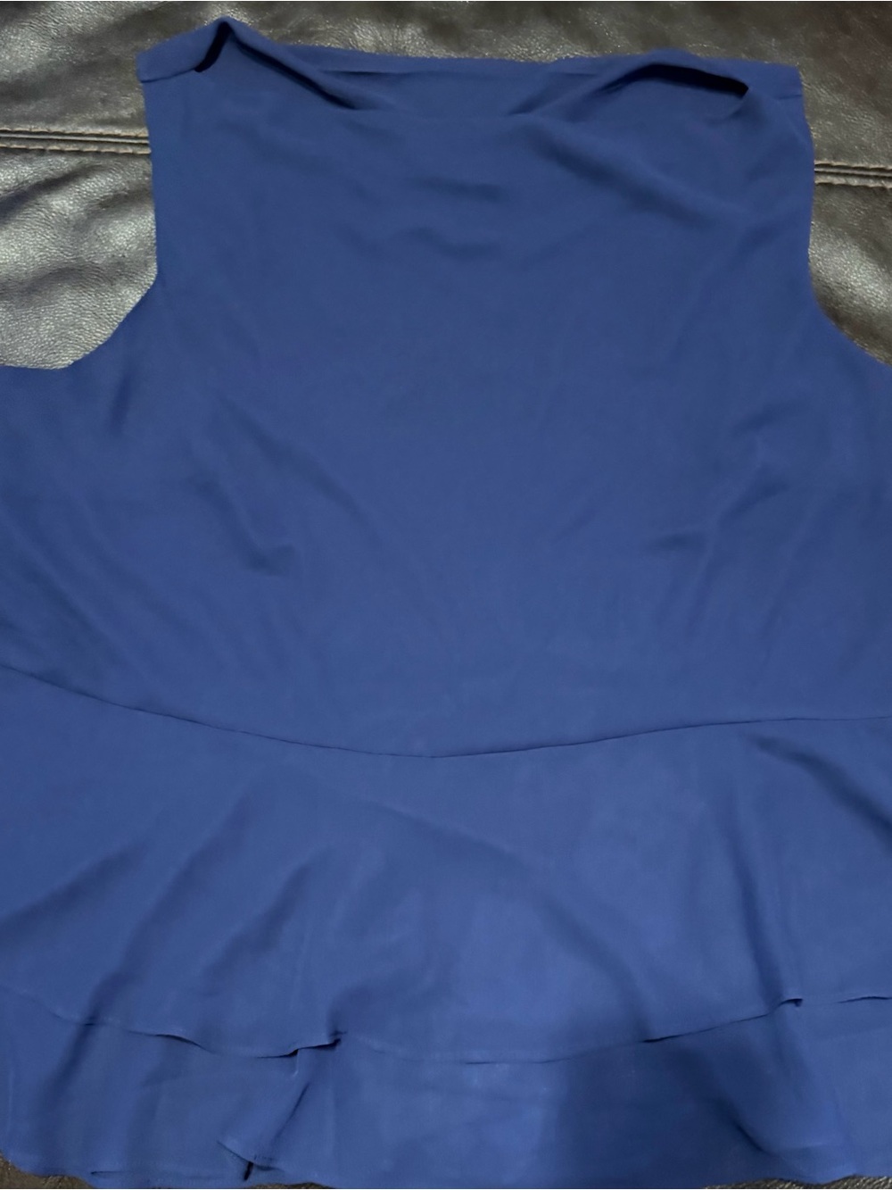 ** PLUS SIZE SALE** Lane Bryant Royal Blue Blouse, semi sheer